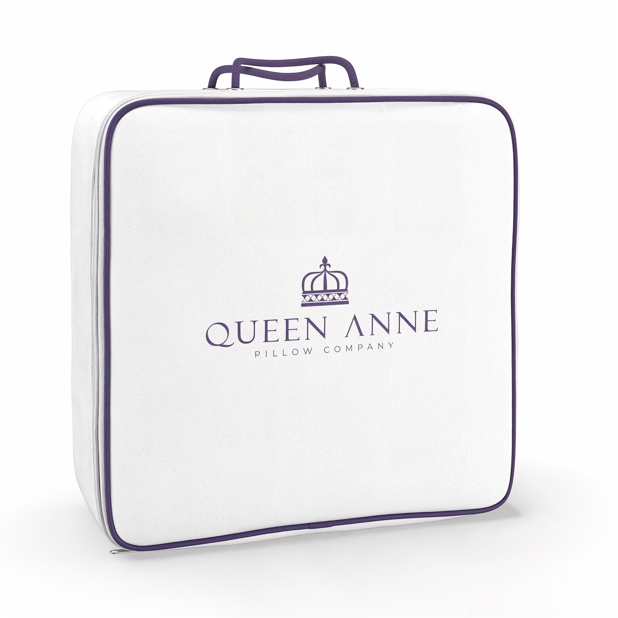 Queen Anne 300 Thread Count Long-Staple Cotton Percale Sheets – Sateen Stripe, Hotel-Quality Cooling Bed Sheets