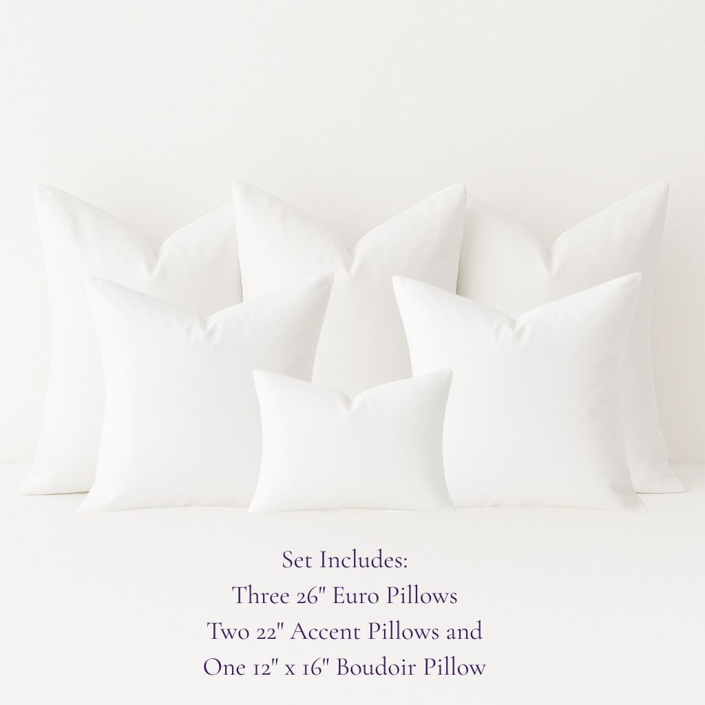 The Imperial Pillow Crown - 6 Accent Pillow Set