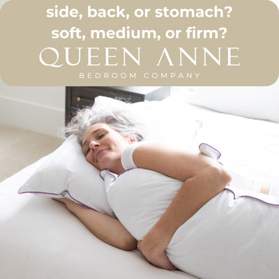 How To Fluff Your Pillow! - Queen Anne Bedroom Company