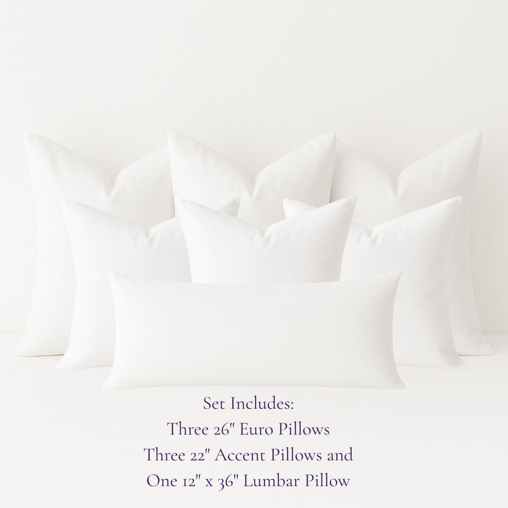 The Heirloom Pillow Crown - 7 Accent Pillow Set
