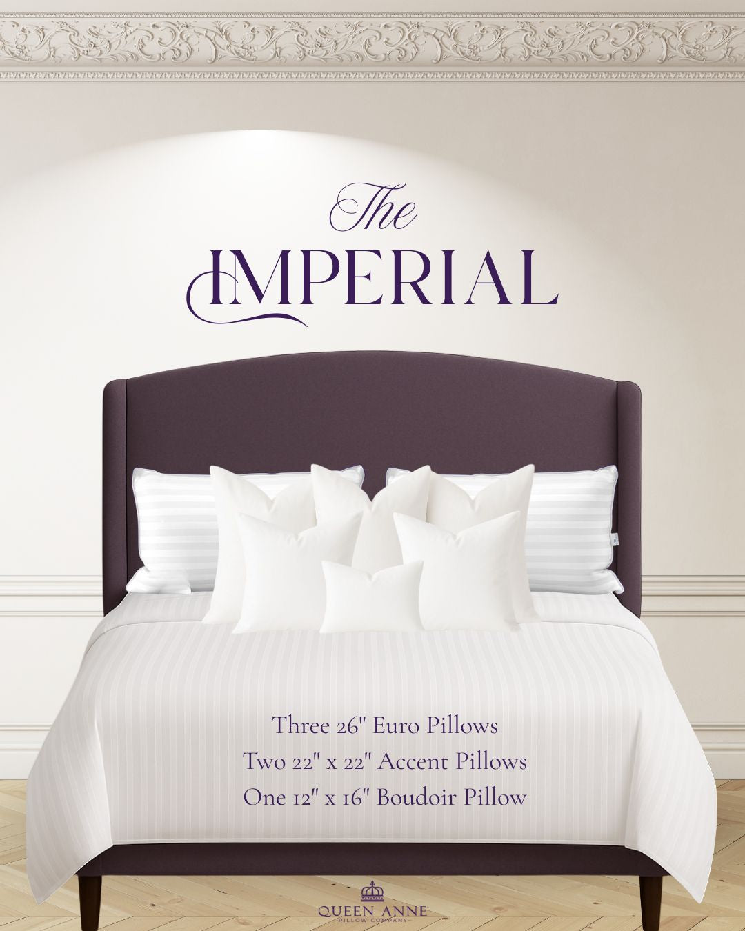 The Imperial Pillow Crown - 6 Accent Pillow Set