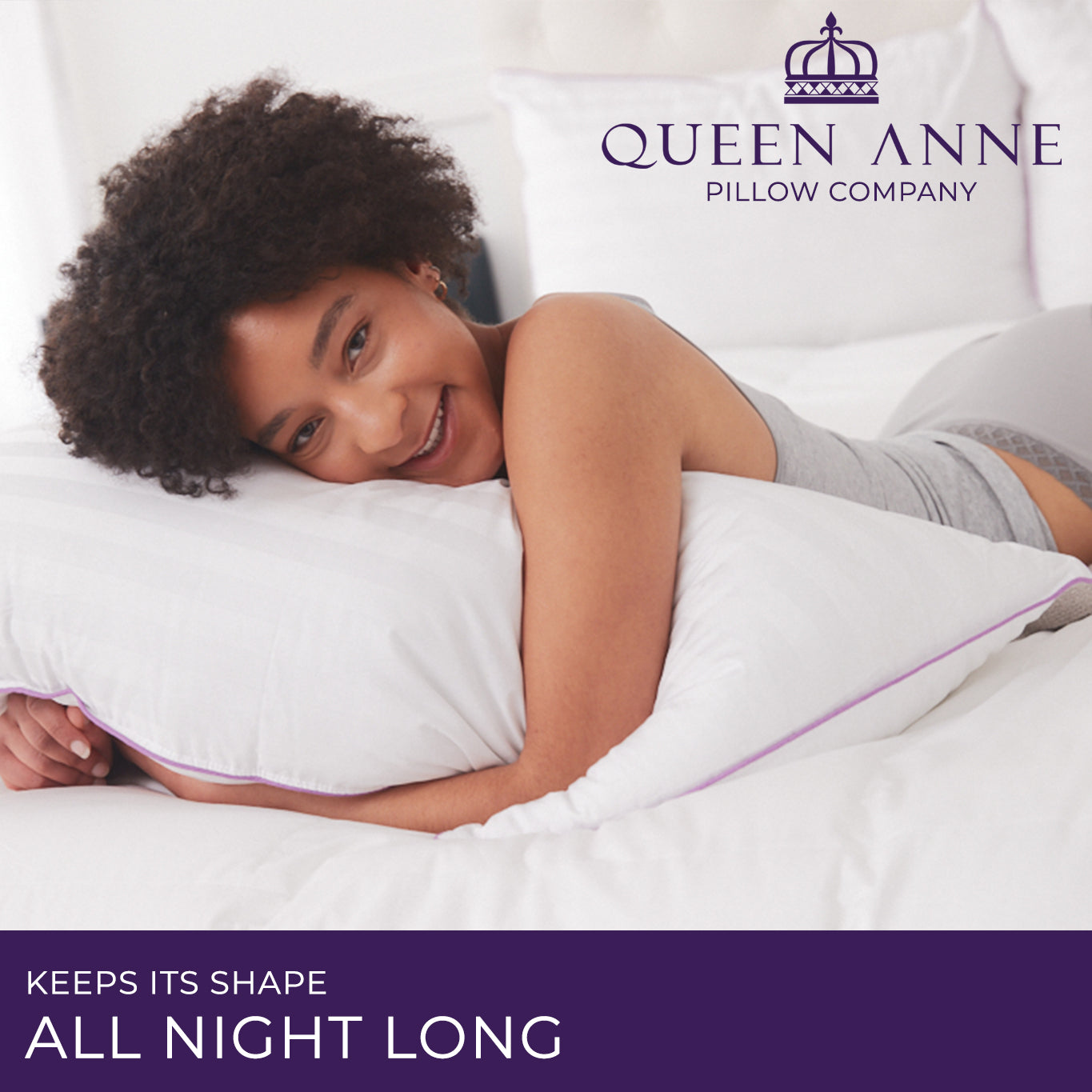 Majesty Down – Synthetic Down Hypoallergenic Pillow - Two Pack