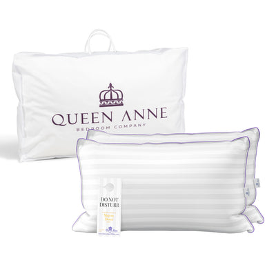 Majesty Down – Synthetic Down Hypoallergenic Pillow - Two Pack